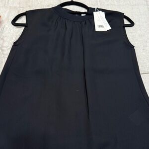 Vince Black Sleeveless Top